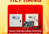 THÔNG BÁO HẾT HÀNG: TRUNG TÂM BÁO ĐỘNG PICOTECH SERIES PCA-959