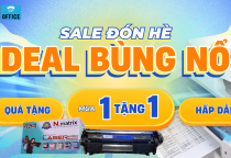 🎉 CHƯƠNG TRÌNH KHUYẾN MÃI SIÊU HÈ  – MỰC IN SIÊU ƯU ĐÃI, QUÀ TẶNG CỰC CHẤT! 🎁