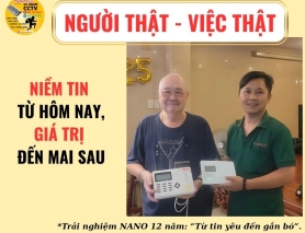 NGƯỜI THẬT VIỆC THẬT: KHÁCH HÀNG TIN DÙNG SẢN PHẨM BÁO ĐỘNG CỦA CÔNG TY NANO TRÊN 12 NĂM – NAY TIẾP TỤC NÂNG CẤP HỆ THỐNG BÁO ĐỘNG CHO GIA ĐÌNH