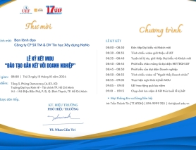 Lễ Ký Kết Biên Bản Ghi Nhớ (MOU) Giữa Trường Đại Học Kinh Tế Tài Chính TP.HCM và Công Ty Cổ Phần NANO: Hướng Tới Hợp Tác Bền Vững