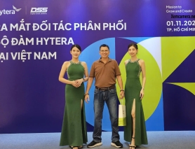 NANO THAM DỰ LỄ RA MẮT ĐỐI TÁC PHÂN PHỐI BỘ ĐÀM HYTERA TẠI VIỆT NAM