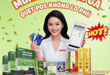 BẠN CỨ VIỆC MUA SẮM VÌ NANO CÓ RẤT NHIỀU HÌNH THỨC ĐỂ THANH TOÁN DỄ DÀNG!