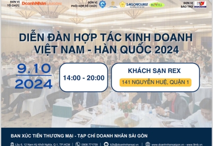 NANO FRESH TẠI SỰ KIỆN DIỄN ĐÀN HỢP TÁC KINH DOANH VIỆT NAM - HÀN QUỐC 09/10/2024 TẠI REX HOTEL